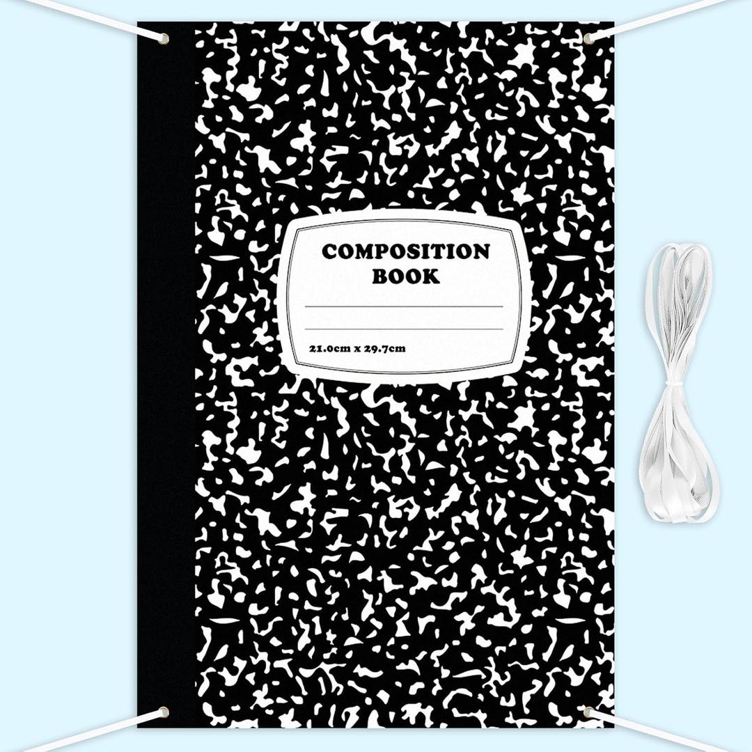 School Backdrop Notebook Paper Backdrop Welcome First Day of School Decorations Composition Classroom Bulletin Board Party Supplies for Classroom Office(6.6 x 4.4ft,Composition) School Backdrop Notebook Paper Backdrop Welcome First Day of School Decorations Composition Classroom Bulletin Board Party Supplies for Classroom Office(6.6 x 4.4ft,Composition)