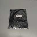 GORGECRAFT Leather Mouse Pads Black Mouse Pad Cowhide Rectangle Durable Materials Thick Mousepad with Stitched Edge Genuine Mat Computer Mousepads for Office Work Desk Laptop Computer