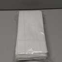 Lightnpro Decorative Cloth Dinner Napkins with Hemstitched, Wedding, Cocktail & Party Napkins, Mitered Corners, Machine Washable, 12 Elegant Table Napkins for Special Occasions - 18x18 Inch White