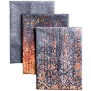 Maison D' Hermine Kitchen Towels Set Of 3 100% Cotton 20" x 27.5" Reusable Cloth Tea Dish Towels Absorbent with Hanging Loop for Kitchen Dining Thanksgiving Christmas Decorations (Imperfection)