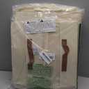 DIMJ Closet Organizers and Storage - Fabric Bins with Drawers for Closet Foldable Clothes Organizers with Clear Window, Stackable Storage Drawers for Bedroom, Living Room, 4-Pack, Beige