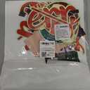 31PCS Christmas Garage Door Decorations Glow in The Dark Magnets - Magnetic Merry Xmas Ball Holiday Refrigerator Fridge Cruise Kitchen Decor(Red Green Gold)