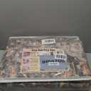 7x9 Area Rug Living Room: Washable Boho Large Neutral Vintage Soft Rugs Stain Resistant Farmhouse Non-Slip Indoor Floor Carpet for Bedroom Nursery Kids Playroom Office Dining Room- Blue Tan