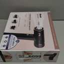 Shark SpeedStyle Pro Professional Performance High-Velocity Hair Dryer System with Scalp Shield and IQ Speed Styling & Drying Suite, Curly and Coily Hair, Lightweight, Ionic, No Heat Damage, HD732