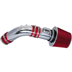 Rtunes Racing Short Ram Air Intake Kit + Filter Combo Compatible For 04-07 Honda Accord 2.4L L4 SULEV (Red) Rtunes Racing Short Ram Air Intake Kit + Filter Combo Compatible For 04-07 Honda Accord 2.4L L4 SULEV (Red)