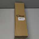 Uross Carpet Protector for Pets - Cat Scratch Guard Mat, Anti Scratch Under Door Guard, Easy to Cut Plastic, 3.6FT (Transparent)