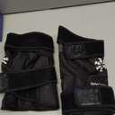 KingPavonini XXL Knee Ice Pack Wrap Around Entire Knee After Surgery, Large Reusable Gel Ice Pack for Injuries, Pain Relief, Swelling, Sports Injuries, 1 Pack (Black)