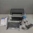 HP LaserJet M209d Laser Printer, Black and White, Automatic Duplex, USB Connection Only (Cable Included), Ideal in Home Office (8J9L0F)