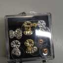 Original Magic Earring Backs for Droopy Ears | Earrings Lifters for Heavy Earring | Earlobe Secure Clear Miracle | Fits Standard 20G / 0.8mm Posts ONLY (2 Silver 1 Gold)