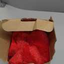 AVOIN colorlife Valentine's Day Love Heart Red Throw Pillow Covers Set of 2, 18 x 18 Inch Anniversary Wedding Home Decor Soft Plush Faux Fur Jacquard Cushion Case for Sofa Couch