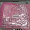 Newcotte 18 Pcs Western Cowboy Hat Set Include 6 Felt Cowgirl Hats 6 Paisley Bandanas 6 Pairs Heart Glasses for Party Costume