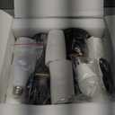 Seealle Upgraded Touch Lamps for Bedrooms Set of 2 - Nightstand Table Lamp with USB C+A, 3 Way Dimmable Lamps for Living Room, Office(White)