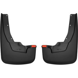 Husky Liners Custom Mud Guards | Fits 2019-2026 Ram 1500 (New Body Style) w/OEM Fender Flares | Front Set, 2-pc Black - 58131