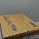 Amico Ceiling Fans with Lights, 42" Low Profile Ceiling Fan with Light and Remote Control, Flush Mount, Reversible, 3CCT, Dimmable, Noiseless, Black Ceiling Fan for Bedroom, Indoor/Outdoor Use