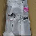 Wall Mounted Garment Rack with Top Shelf, Space Saver Industrial Pipe Clothes Rack, Heavy Duty Iron Shelf with Hanging Rod, 37.610.25.9 Inch, Black