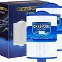 Cryspool 06008 Filter Compatible with 6CH-940, PWW50P3 (NOT PWW50P4), FC-0359, Viking Spa Hot Tub Filter, 45 Sq. Ft Spa Filter Cartridge, 2 Pack