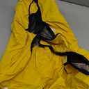 Mile High Life Dog Raincoat, Adjustable Waterproof Pet Rain Jacket, Reflective Hooded Poncho for Small Medium Large Dogs, Lightweight Breathable Pet Rain Coat (Yellow,XL Chest 31"-37")