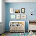 Pormipone 6 PCS Vintage Nursery Wall Art Baby Girl & Boy Nursery Decor Alphabet Rabbit Goose Picture Farmhouse Canvas Prints for Girls & Boys Room Bedroom Decorations 8x10 in (Unframed)