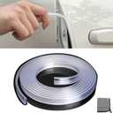 Winunite 32.8Ft(10M) Car Door Edge Guards Clear, Fit Most Vehicles, Self-Adhesive PVC, U-Shaped Automotive Trim Transparent Car Door Edge Protector for Trucks SUV Sedans (32-4/5Ft)
