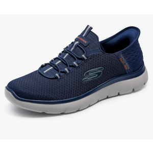 Skechers Men's Hands Free Slip-ins Summits High Range Sneaker Navy 12