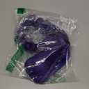 24 Inch Long Purple Braid Ponytail Extensions Pre-Stretched Purple Hair Extensions for Braids Easy Clip-in Ponytail for Teen Cosplay Halloween Costume(24 Inch)