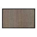 Artoid Mode Washable Non Skid Kitchen Rugs and Mats Doormat, Absorbent Door Mat Rugs for Kitchen Floor Front of Sink Hallway Black 17x29 Inch