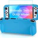 Silicone Switch OLED Case All Color (Blue)