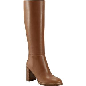 Marc Fisher Wide Calf Brown Knee High Boots 9W
