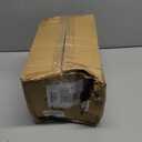 Frideko Plug in Wall Sconces Set of Two Hand Woven Lamp with Cord Rattan Lights Farmhouse Sconce Mounted Light Boho Lighting for Bedroom Living Room (Brown(2PC))