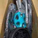 Garden Water Hose Reel Cart, Holds 80 Feet of 5/8 Inch Hose,Garden Water Pipe Holders Mobile Tools with 2 Wheels for Outside Watering
