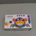 Crawling Crab Baby Toy, Tummy Time Toy for Infant 3 6 9 12 18 24 Month, Walking Dancing Interactive Sensory Crab with Light Music, Birthday Gift for Toddler Boy Girl 1 2 3, Christmas Stocking Stuffers (Green)