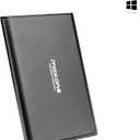 Maxone 500GB Ultra Slim Portable External Hard Drive HDD USB 3.0 Compatible with PC, Laptop, Charcoal Grey