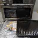28QT Air Fryer Toaster Oven Combo, Large 12-in-1 Convection Countertop Oven with Next-Gen HeatWave Convection, 3-Layer Cooking, Rotisserie for Chicken, Fits 11" Pizza, All Accessories, Stainless Steel