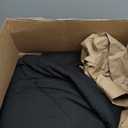 Love's cabin King Size Comforter Set Black, 7 Pieces King Bed in a Bag, All Season Bedding Sets with 1 Comforter, 1 Flat Sheet, 1 Fitted Sheet, 2 Pillowcase and 2 Pillow Sham