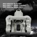 Cciyu 19B6886 19B6887 Rear Left & Right Brake Calipers With Bracket For Acura For RDX 2013-2018,For Honda For Crosstour 2012-2015,For Honda For CR-V 2007-2016 Driver & Passenger Side