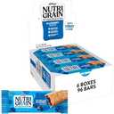Nutri-Grain Breakfast Bars, Made with 14g Whole Grains, Snack Bars, Blueberry (5 Boxes)