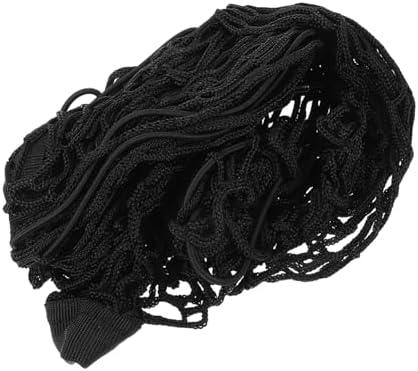 FELTECHELECTR Car Trunk Cargo Net Double Mesh Storage Bag Rear Cargo Organizer Elastic for SUV