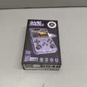 R36s Pro Retro Handheld Game Console, 3.5in IPS , 128GB Preloaded with 40000+Classic Games, Portable Game Console,30 +Game Emulator, Linux System,3500mah Rechargeable Battery (128G Purple)