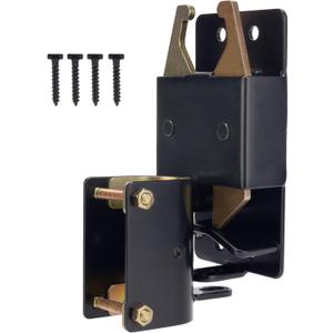 HILLMASTER Heavy Duty 2 Way Farm Gate Latch, Two Way Fence Gate Latch for Metal Gates Livestock Cattle Gate Latches Gate Hardware for Horse Corrals, Ranches(Screws and Instructions Included)