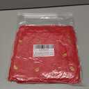 Softalker Christmas Throw Pillow Covers 18 x 18 Inch Set of 2, Xmas Winter Bell Faux Fur Cushion Covers, 3D Embroidered Pillow Cases for Couch Bedroom Living Room Decor, Red