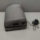 Snailax Heated Foot Rest Under Desk at Work, Desk Foot Stool with Heat & Vibration Massage, Adjustable Height, 2 Heat Levels Foot Warmer Feet Heater for Office Chair, Gaming Home Use (Grey)