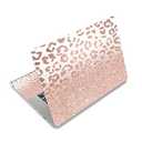 DINKY Laptop Skin Sticker Decal, 12" 13" 13.3" 14" 15" 15.4" 15.6 inch Laptop Universal Reusable Vinyl Skin Stickers Cover Art Decal Notebook PC Personalized Protector-Rose Pink Leopard Print