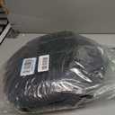 Lush Decor Round Pleated Soft Velvet Decorative Throw Pillow, 1 Count, 15" Diameter, Black - Plush Round Pillow, Seat Cushion, Decorative Pillows For Bed, Couch, Or Chair