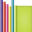 Jillson Roberts 6 Roll-Count All-Occasion Solid Color Gift Wrap