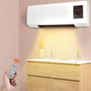 Generic 2 In1 Mini Wall Mounted Smart Cooling And Heating Air Conditioner Fan, With Remote Control, Mounted Split AC/Heating System For Bedroom, Office, Bathroom