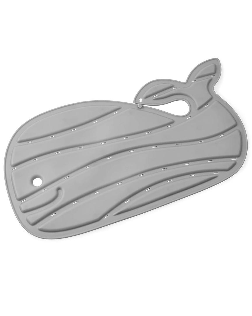 Skip Hop NonSlip Baby Bath Mat, Moby, Grey