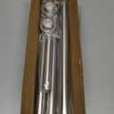 Shower Curtain Rod, 1" Diameter Heavy Duty Tension Shower Rod, Non Slip Adjustable 28-74 inch No Drill Shower Curtain Rods Spring Tension For Bathroom, Shower Stall, No Rust, Brushed Nickel