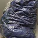 Whale Flotilla 3-Piece Reversible Silky Soft Queen Comforter Set, Luxury Stripe Satin Comforters Full Size Bedding Set with 2 Satin Pillowcases, Lightweight Duvet for All Seasons, Navy