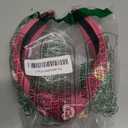 Valentines Day Headbands Rose Red Knotted Heart Hair Bands for Women Girls, Hearts Candy Charm Hair Accessories, Non Slip Wide Top Knot Fashion Hair Decoration Party Supplies Hair Hoop, 1 Pcs