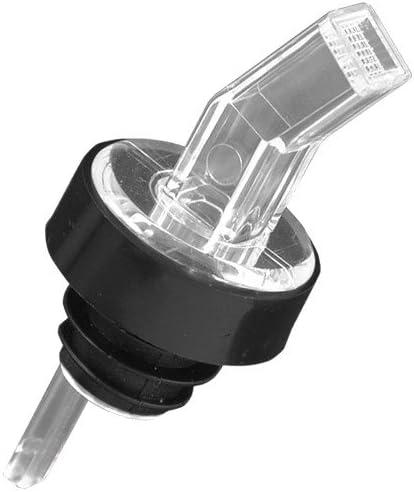 Set of 24 Plastic Screen Liquor Bottle Pourer CLEAR